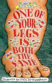 Cover of: One of Your Legs Is Both the Same (Poetry Collection) by Henri, Adrian., Kit Wright, Michael Rosen, Terry Jones