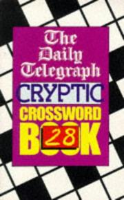 Cover of: The Daily Telegraph Cryptic Crossword Book 28 (Crossword)