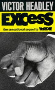 Cover of: Excess by Victor Headley