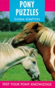 Cover of: Pony Puzzles by Diana Kimpton, Wendy Douthwaite
