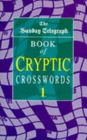 Cover of: Sunday Telegraph Book of Cryptic Crosswords (Crossword)