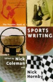 Cover of: The Picador Book of Sportswriting