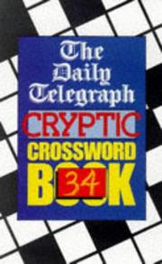 Cover of: The Daily Telegraph Cryptic Crossword Book (Crossword)