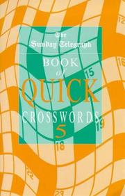 Cover of: "Sunday Telegraph" Book of Quick Crosswords (Crossword)