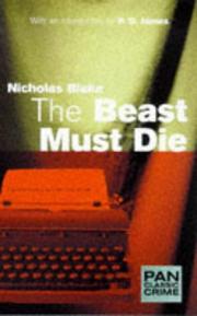 Cover of: The Beast Must Die by C. Day Lewis