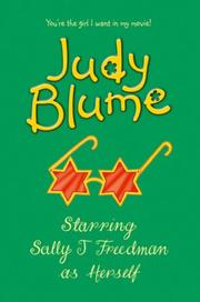 Cover of: Starring Sally J.Freedman as Herself by Judy Blume