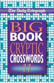 Cover of: The "Daily Telegraph" Big Book of Cryptic Crosswords (Crossword)