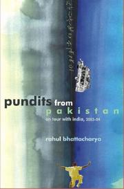 Cover of: Pundits from Pakistan: on tour with India, 2003-04