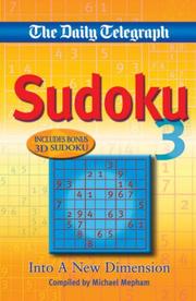 Cover of: The "Daily Telegraph" Sudoku 3 (Sudoku)
