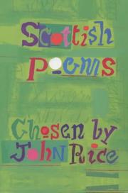 Scottish Poems by John Rice