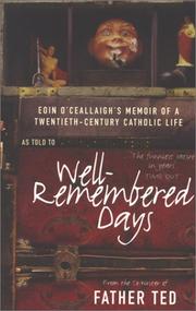 Cover of: Well-Remembered Days by Arthur Mathews