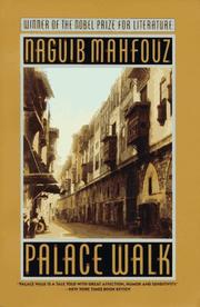 Cover of: Palace Walk (Cairo Trilogy)