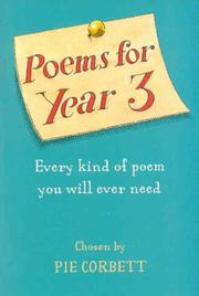 Cover of: Poems for Year 3