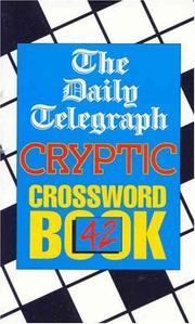 Cover of: The "Daily Telegraph" Cryptic Crossword Book (Crossword) by "The Daily Telegraph"