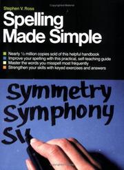 Cover of: Spelling made simple