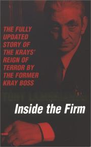 Cover of: Inside the Firm by Tony Lambrianou, Carol Clerk