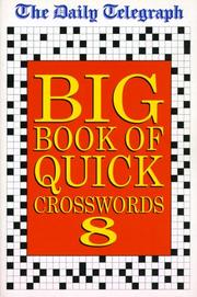 Cover of: Daily Telegraph Big Book of Quick Crosswords