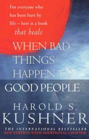 Cover of: When Bad Things Happen to Good People (Pan Self-discovery Series)