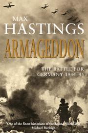 Cover of: Armageddon by Max Hastings
