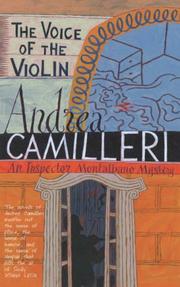 Cover of: Voice of the Violin by Andrea Camilleri