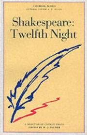 Cover of: Shakespeare: Twelfth Night | Palmer, D. J.
