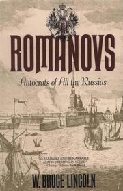 Cover of: The Romanovs by W. Bruce Lincoln