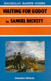 Cover of: "Waiting for Godot" by Samuel Beckett (Master Guides)