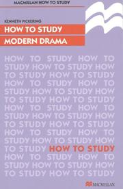 Cover of: How to Study Modern Drama (How to Study Literature)