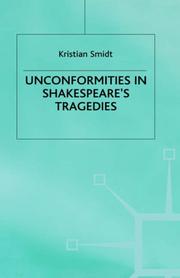 Cover of: Unconformities in Shakespeare's tragedies