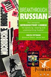 Cover of: Breakthrough Russian (Breakthrough Language Courses) by Halya Coynash