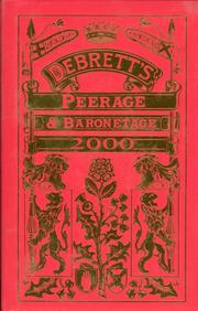 Cover of: Debrett's Peerage and Baronetage