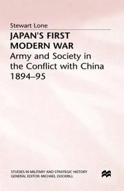 Cover of: Japan's First Modern War (Studies in Military & Strategic History)