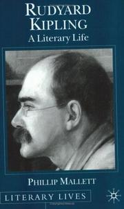 Rudyard Kipling (Literary Lives) by Phillip Mallett