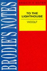 Cover of: Brodie's Notes on Virginia Woolf's "To the Lighthouse" (Brodies Notes) by Perdita V. Hooper