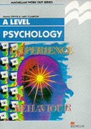 Cover of: Work Out Psychology A Level (Macmillan Work Out)