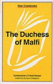 Cover of: The Duchess of Malfi by Dympna Callaghan