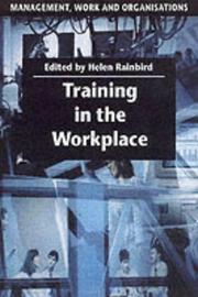 Cover of: Training in the Workplace