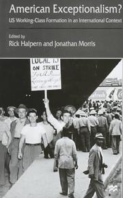 Cover of: American exceptionalism?: US working-class formation in an international context