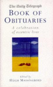 Cover of: The " Daily Telegraph" Book of Obituaries