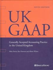 Cover of: Uk Gaap: Generally Accepted Accounting Practice in the United Kingdom (5th ed)