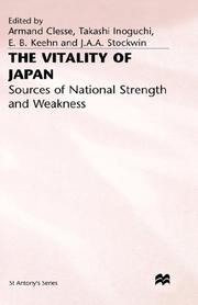 Cover of: The Vitality of Japan: Sources of National Strength and Weakness (St. Antony's Series)