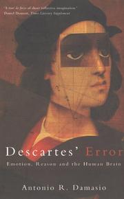 Cover of: Descartes' Error by Antonio R. Damasio