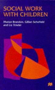 Social Work With Children by Marian Brandon