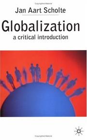 Cover of: Globalization by Jan Aart Scholte