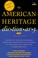 Cover of: American Heritage Dictionary