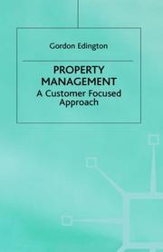 Property Management by Gordon Edington