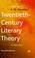 Cover of: Twentieth-century Literary Theory