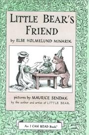 Cover of: Little Bear's Friend (I Can Read Book 1)