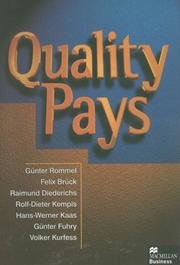 Cover of: Quality Pays by Gunter Rommell