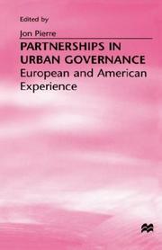 Cover of: Partnerships in Urban Governance: European and American Experience
